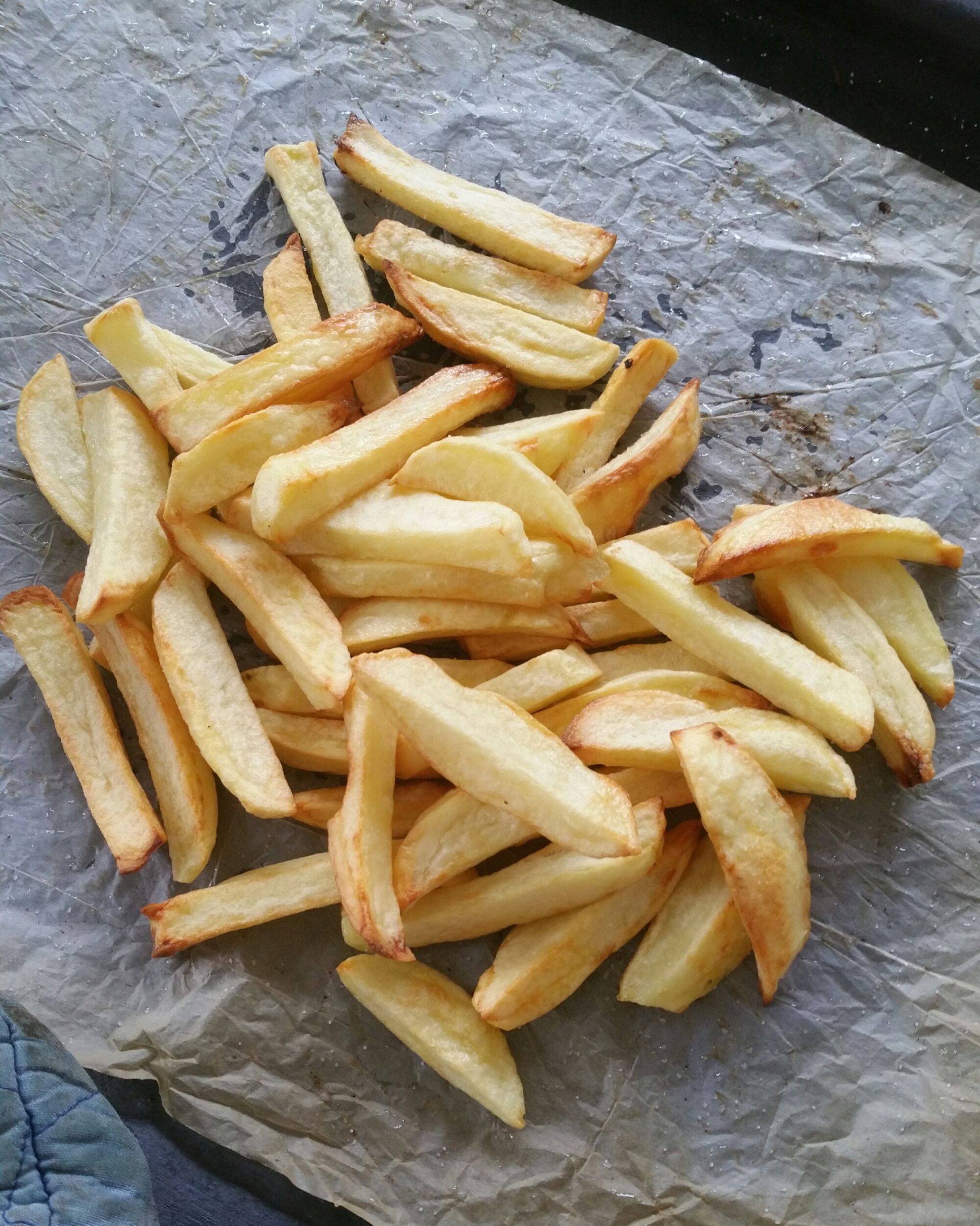 frites au four